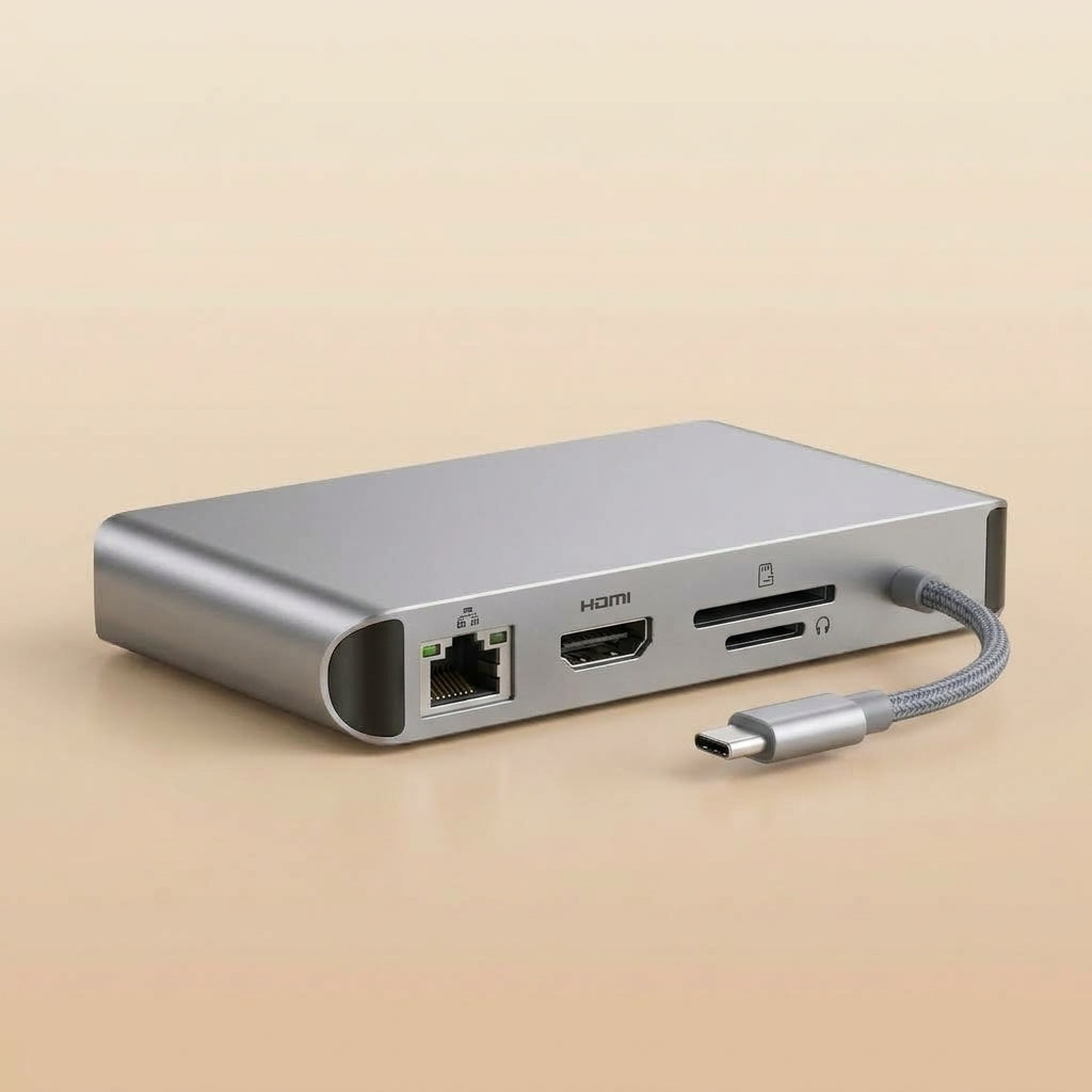 Derliss™ AirDock Mini USB-C Desktop Dock