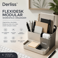 Derliss™ FlexiDesk Modular Workspace Organizer