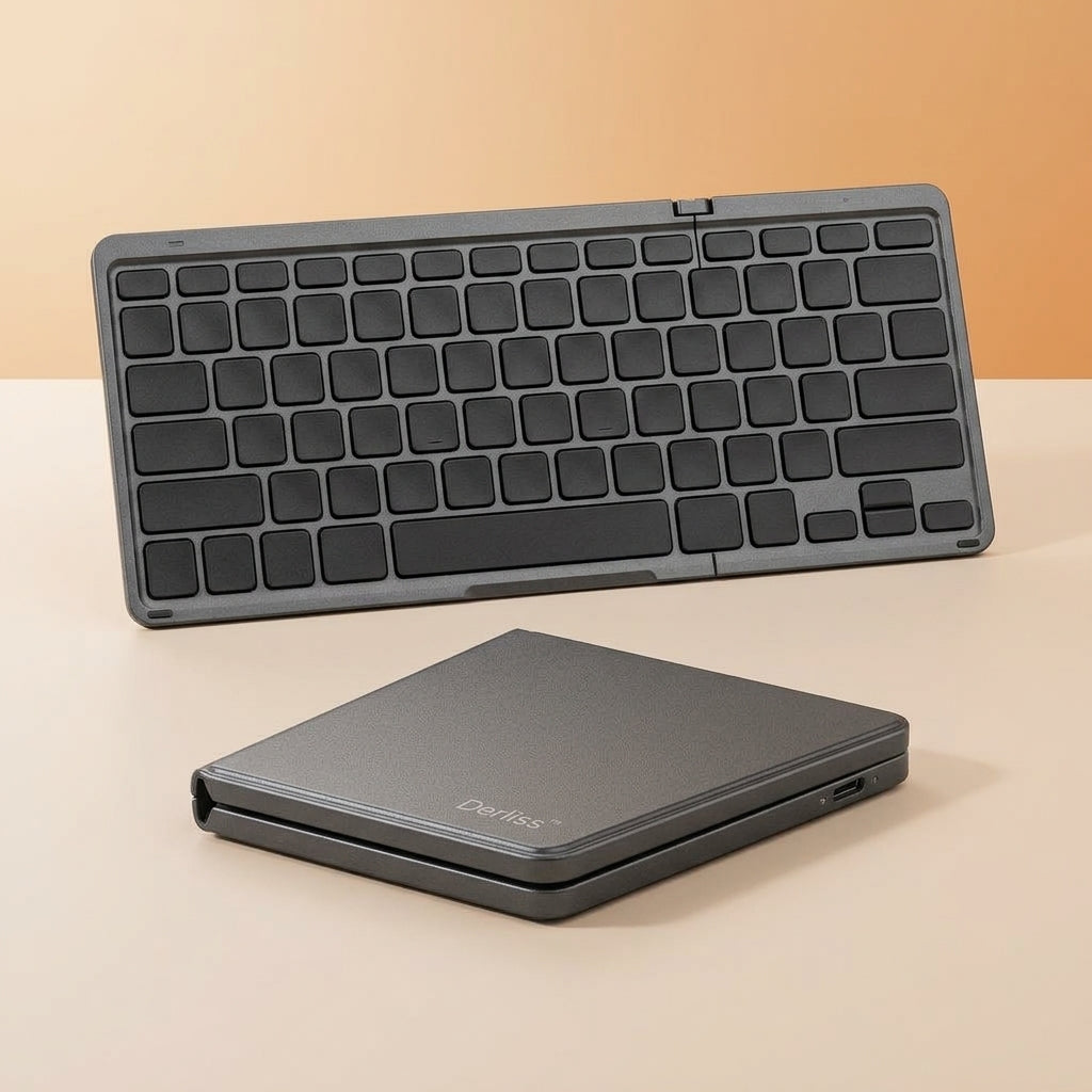 Derliss™ AirKey Fold Bluetooth Travel Keyboard