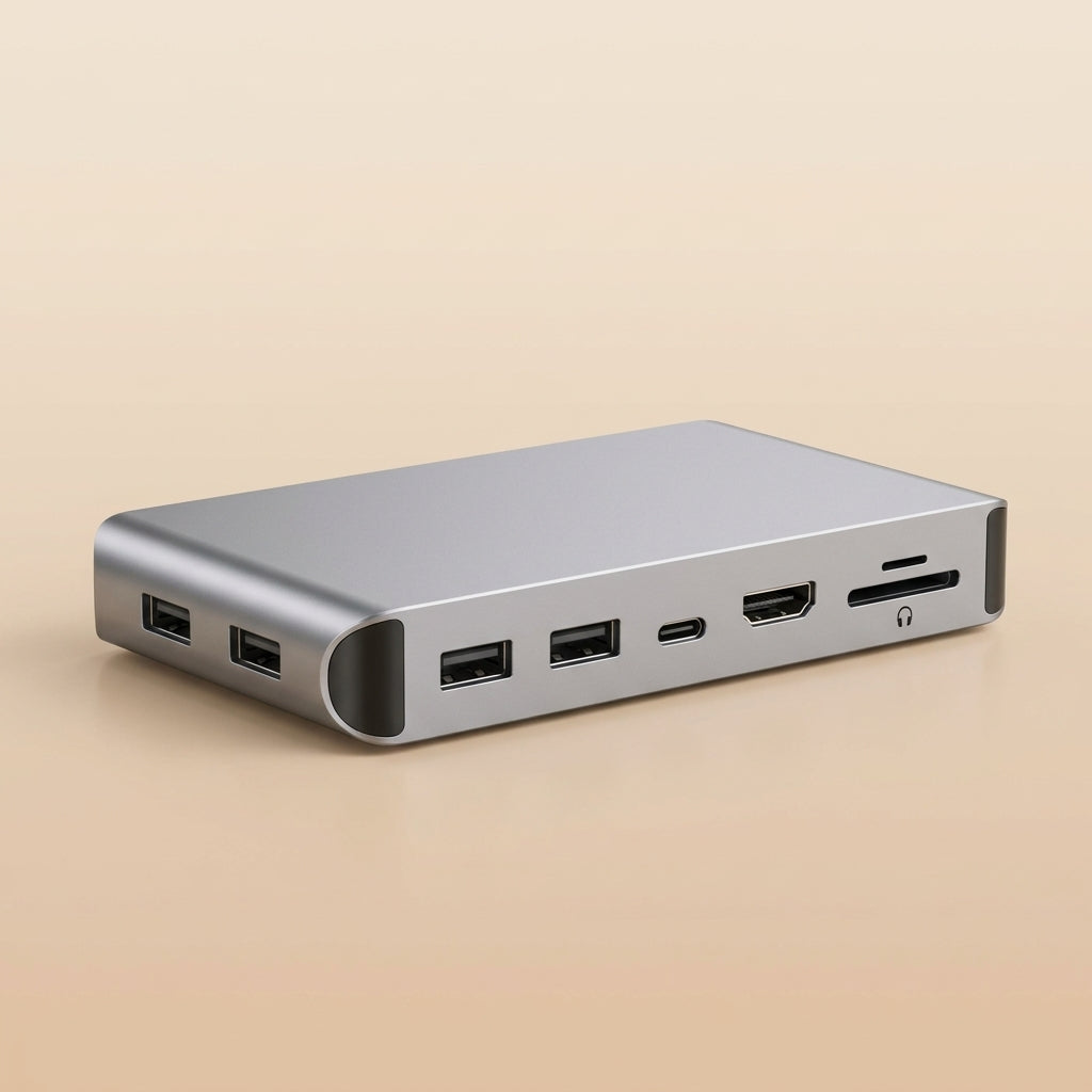 Derliss™ AirDock Mini USB-C Desktop Dock