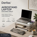 Derliss™ AeroStand Laptop Docking Shelf
